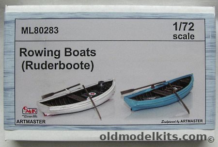 CMK 1/72 Rowing Boats (Ruderboote), ML80283 plastic model kit
